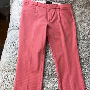 Banana Republic peach orange Sloan Fit pants